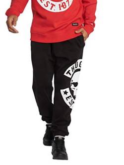 Thug Life Hosen Herren Jogginghosen Schwarz 5XL von Thug Life