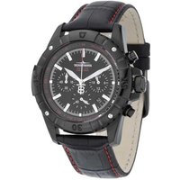 Thunderbirds Chronograph TB1042-01 Big Falcon Fliegeruhr Lederband 42 mm von Thunderbirds