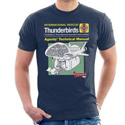 Thunderbirds Technical Manual Ship Men's T-Shirt von Thunderbirds
