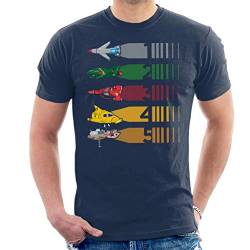 Thunderbirds Vehicle Stripes Men's T-Shirt von Thunderbirds
