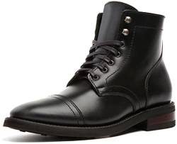 Thursday Boot Company Captain Herren Schnürstiefel, Schwarz, 40 EU von Thursday Boot Company