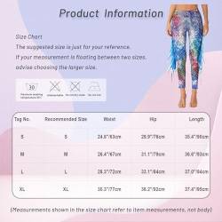 TiaoBug Damen Meerjungfrau Leggings Glänzend Hose Pants mit Tüll Schlaghose Fischschuppen Druck Faschingskostüm Karneval Verkleidung Dunkelblau D L von TiaoBug