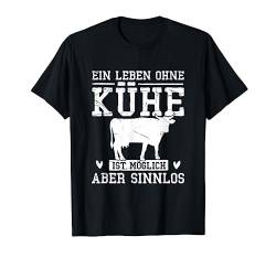 Kuh Geschenk für Bauern Kühe T-Shirt von Tier Bauern Kuh Landwirtschaft