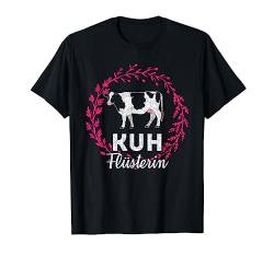 Landwirt Geschenk für Kuh Flüsterin Damen Kuh T-Shirt von Tier Bauern Kuh Landwirtschaft