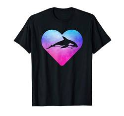 Frauen oder Mädchen Orca Geschenk T-Shirt von Tier Geschenke für Frauen und Mädchen