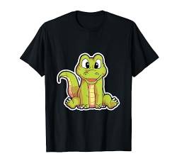 Krokodil Shirt Kinder Krokodil Geschenk Aligator Tshirt T-Shirt von Tier Shirts für Kinder & Geburtstagsgeschenke