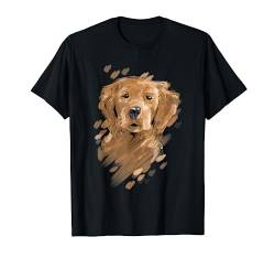 Golden Retriever Shirt Damen Goldi Geschenk Hundebesitzer T-Shirt von Tier Shirts & Tierliebhaber Bekleidung