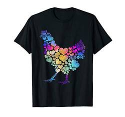 Hühner Liebe T-Shirt von Tier T-Shirts & Geschenkideen