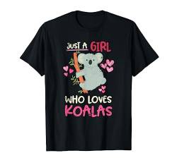 Koala Mädchen T-Shirt von Tier T-Shirts & Geschenkideen