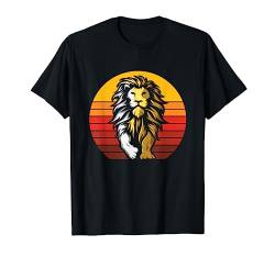 Tier König Geschenk Sonnenuntergang Löwen T-Shirt von Tier T-Shirts & Geschenkideen