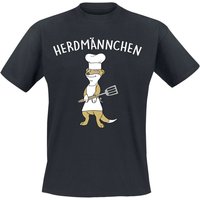 Tierisch T-Shirt - Herdmännchen - S bis 4XL - für Männer - Größe S - schwarz von Tierisch