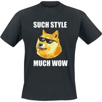 Tierisch T-Shirt - Such Style Much Wow - S bis 5XL - für Männer - Größe S - schwarz von Tierisch