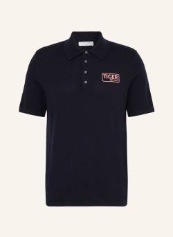 Tiger Of Sweden Strick-Poloshirt blau von Tiger Of Sweden