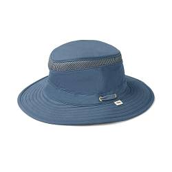 Tilley T5MO Medium Curved Brim Organic Cotton Airflo® Hat Mid Blau 7 3/4 von Tilley