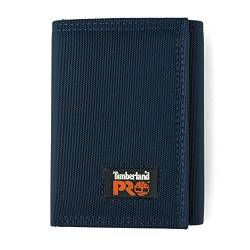 Timberland PRO Herren Cordura Nylon RFID Trifold Wallet With ID Window Geldbörse, Navy, Einheitsgröße von Timberland PRO