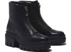 Bootsschuh TIMBERLAND "Everleigh Boot Front Zip" Gr. 37,5, schwarz Schuhe Damen Outdoor-Schuhe von Timberland