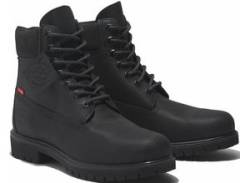 Schnürboots TIMBERLAND "6in Premium Boot" Gr. 41, schwarz (black) Schuhe Herren Outdoor-Schuhe von Timberland