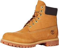 Timberland 6" Premium Waterproof Boot Mens Tan Nubuck Lace Up Boots Shoes 10 von Timberland