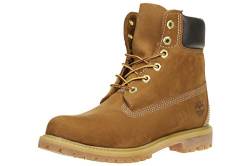 Timberland Damen 6 Zoll Premium wasserdicht Stiefel, Braun (Rust Nubuck), 38.5 EU von Timberland