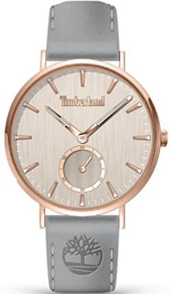 Timberland Damen Analog Quarz Uhr mit Leder Armband TDWLA2104301 von Timberland