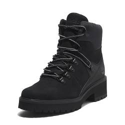 Timberland Damen Carnaby Cool Hiker Fashion Boot, Black Nubuck, 41.5 EU Weit von Timberland