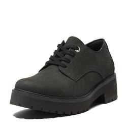 Timberland Damen Carnaby Cool Oxford Sneaker, Black Nubuck, 36 EU von Timberland