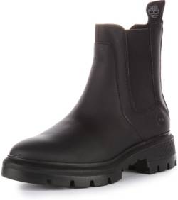 Timberland Damen Chelsea Boots Cortina Valley schwarz 7.5 (38,5) von Timberland