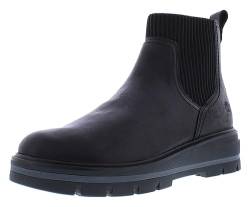 Timberland Damen Courmayeur Valley Chelsea-Stiefel, Schwarz (schwarzes Nubukleder), 39.5 EU von Timberland