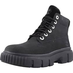 Timberland Damen Greyfield Wanderstiefel, Black Nubuck, 41.5 EU von Timberland