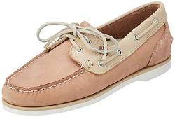 Timberland Damen Klassisches Boot Amherst 2 Eye Boat Shoe Sneaker, Rugby Tan, 41.5 EU von Timberland