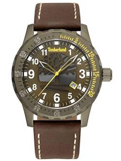 Timberland Herren Analog Quarz Uhr mit Leder Armband TBL15473JLK.53 von Timberland