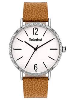 Timberland Herren Analog Quarz Uhr mit Leder Armband TBL15636JYS.01 von Timberland