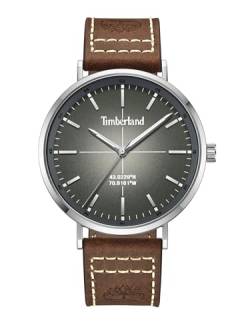 Timberland Herren Analog Quarz Uhr mit Leder Armband TDWGA2231101 von Timberland