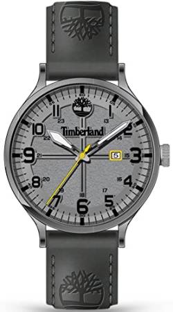 Timberland Herren Analog Quarz Uhr mit Leder Armband TDWGB2103101 von Timberland