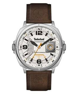 Timberland Herren Analog Quarz Uhr mit Leder Armband TDWGB2201403 von Timberland