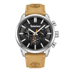 Timberland Herren Analog Quarz Uhr mit Leder Armband TDWGF0028701 von Timberland