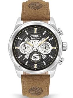 Timberland Herren Analog Quarz Uhr mit Leder Armband TDWGF2200704 von Timberland