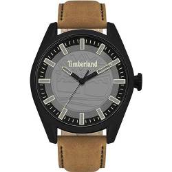 Timberland Herren Analog Quarz Uhr mit Leder-Kalbsleder Armband TBL16005JYB.13 von Timberland