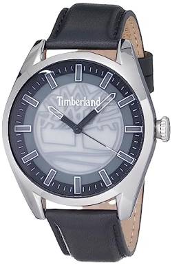 Timberland Herren Analog Quarz Uhr mit Leder-Kalbsleder Armband TBL16005JYS.13 von Timberland