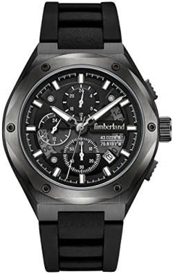 Timberland Herren Analog Quarz Uhr mit Stahl Armband TDWGQ2231203 von Timberland