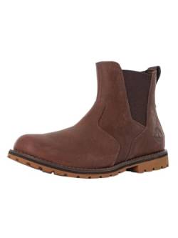 Timberland Herren Attleboro PT Chelsea Boot, Dk Brown Full Grain, 41 EU von Timberland