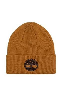 Timberland Herren Beanie-Mütze, Weizen-Kontrast, Einheitsgröße von Timberland