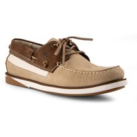 Timberland Herren Bootsschuhe beige Velours von Timberland