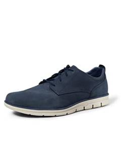 Timberland Herren Bradstreet Plain Toe Sensorflex Oxford Schuhe, Blau Navy Full Grain, 45 EU von Timberland