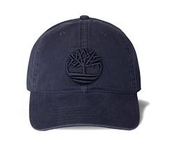 Timberland Herren Cotton Canvas Baseball Cap, Peacoat, Einheitsgröße von Timberland