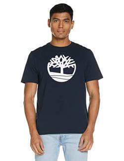 Timberland Herren Kbec River Tree Tee T-Shirt, Dark Sapphire, S von Timberland
