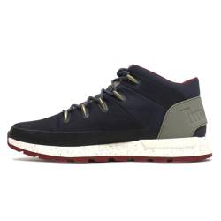 Timberland Herren Mid Lace Up Waterproof Sneaker Oxford-Stiefel, Dunkelblau, Mesh, 43.5 EU von Timberland