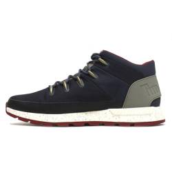 Timberland Herren Mid Lace Up Waterproof Sneaker Oxford-Stiefel, Dunkelblau, Mesh, 44 EU von Timberland