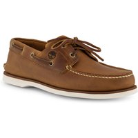 Timberland Herren Schuhe braun,orange, cognac Glattleder von Timberland