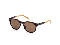 Timberland Herren Tb9256 Sonnenbrille, Havanna Dunkel/Braun, 46 von Timberland